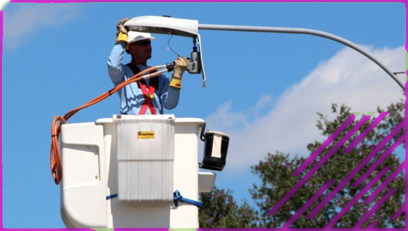 Equipe técnica de engenharia e manutenção Orion Service